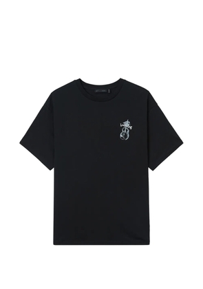 FIVE CM graphic crewneck T-shirt - Black