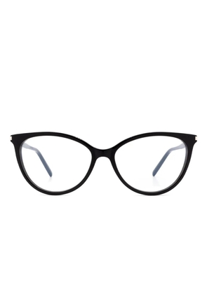 Saint Laurent Eyewear cat-eye acetate frames - Black