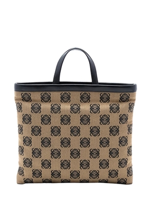 Loewe Pre-Owned 2000-2025 Anagram Canvas tote bag - Brown