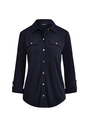 Lauren Ralph Lauren buttoned pocket shirt - Blue