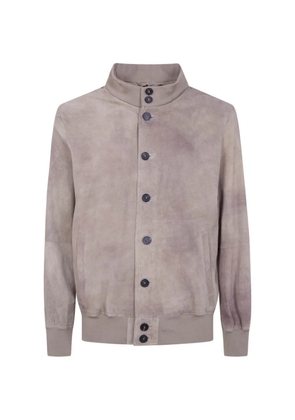 Giorgio Brato buttoned bomber jacket - Grey