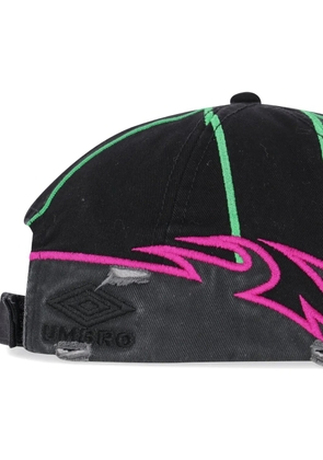 UMBRO x Slam Jam graphic goalkeeper cap - Black