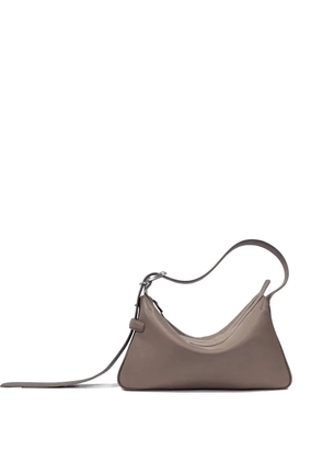 Bonastre S Rider buckle shoulder bag - Brown