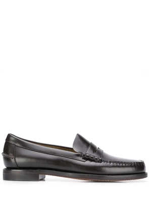 Sebago Dan leather penny loafers - Brown