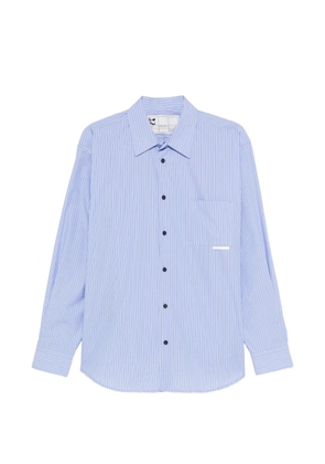 GR10K Replicated striped shirt - Blue