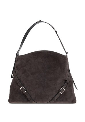 Givenchy medium Voyou bag suede - Grey