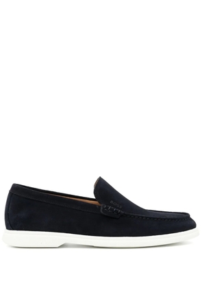 BOSS suede loafers - Blue