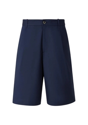 Nine In The Morning pleated tailored shorts - Blue