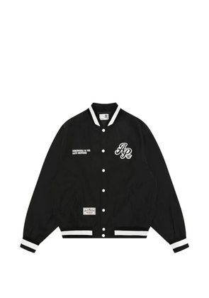 AAPE BY *A BATHING APE® logo-detail bomber jacket - Black