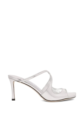 Jimmy Choo strappy design mules - Silver