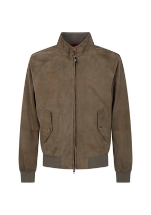 Baracuta suede bomber jacket - Green