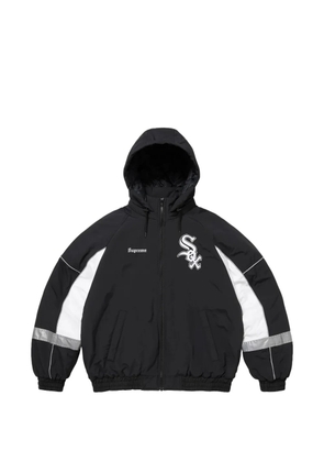 Supreme Chicago White Sox hooded stadium jacket - Black