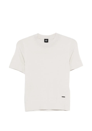 Alpha Tauri short-sleeve knit top - Neutrals