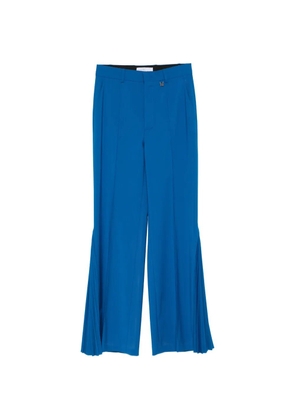 Giuseppe Di Morabito logo-detail flared trousers - Blue