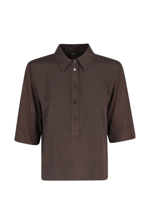 Seventy buttoned polo shirt - Brown