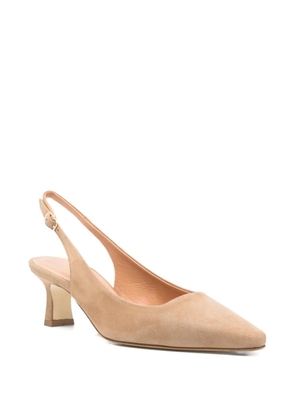 Julie Dee slingback heeled pumps - Neutrals