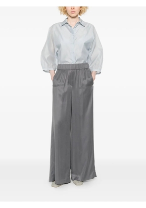 Peserico elasticated-waistband trousers - Grey