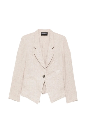 Emporio Armani single-button blazer - Neutrals