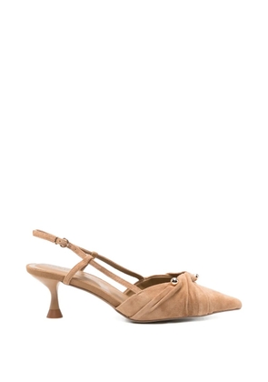 APEPAZZA suede pumps - Neutrals