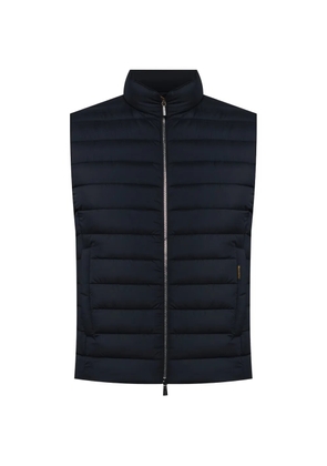 Moorer quilted gilet - Blue