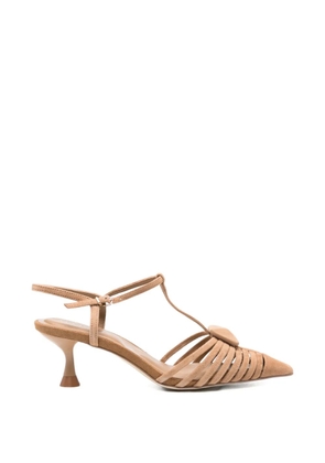 APEPAZZA suede pumps - Neutrals
