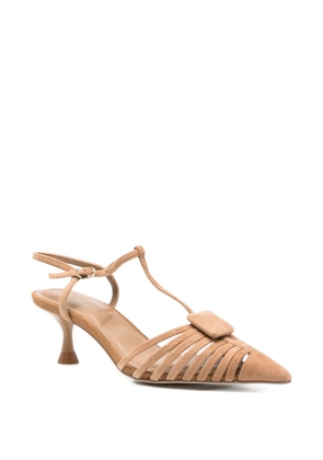 APEPAZZA suede pumps - Neutrals