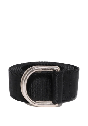 A BATHING APE® logo buckle belt - Black