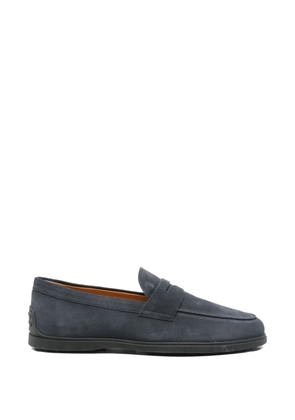 Tod's suede slip-on loafers - Blue