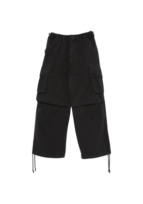 Alexander Wang cargo drawstring trousers - Black