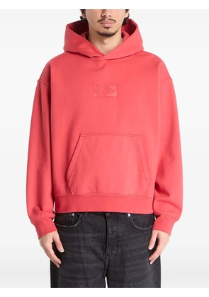 Vans embossed-detail hoodie - Red