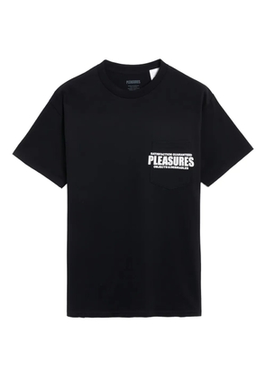 Pleasures cotton T-shirt - Black