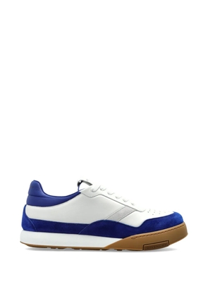Givenchy panelled leather sneakers - White