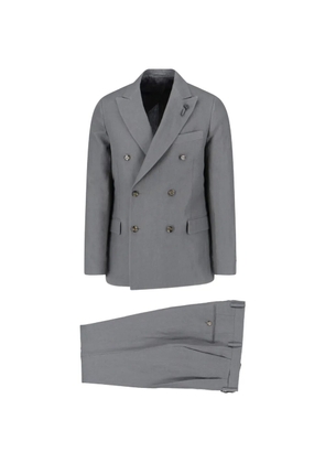 Lardini double-breasted suit - Grey