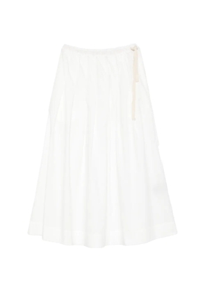 Soeur Amalia pleated midi skirt - Neutrals