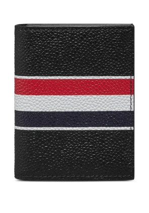 Thom Browne RWB-stripe wallet - Black