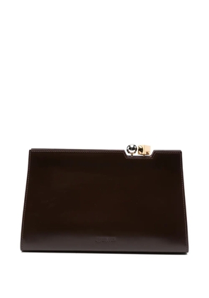 Jacquemus Salon top-handle clutch bag - Red