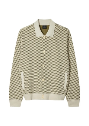 PS Paul Smith patterned button-up cardigan - Neutrals