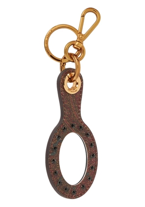 ETRO mirror charm keyring - Brown