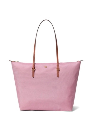 Lauren Ralph Lauren logo-detail tote bag - Pink