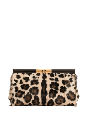 Dolce & Gabbana Marlene shoulder bag in leo kid leather - Neutrals