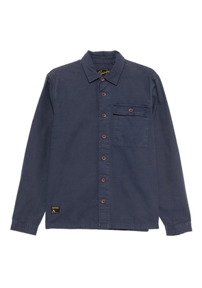 Superdry buttoned chest-pocket shirt - Blue