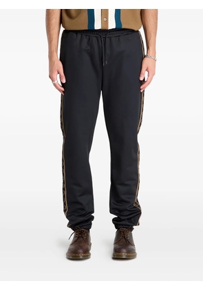 Fred Perry contrast-tape track pants - Black