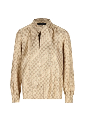 Gucci GG canvas shirt - Neutrals