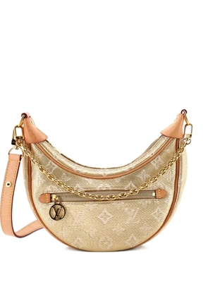 Louis Vuitton Pre-Owned Loop Handbag Monoglam Jacquard Canvas hobo bag - Gold