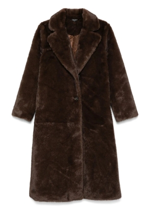 Lauren Ralph Lauren faux-fur coat - Brown