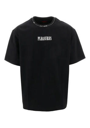Pleasures Cut Here T-shirt - Black