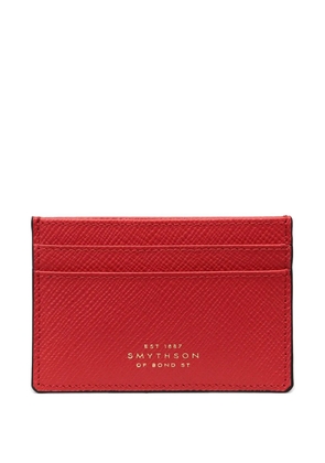 Smythson Panama card holder - Red
