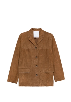 blusotto button-up jacket - Brown
