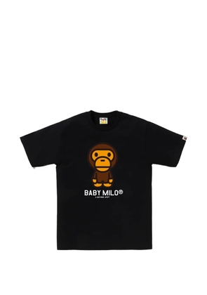 A BATHING APE® baby milo graphic T-shirt - Black