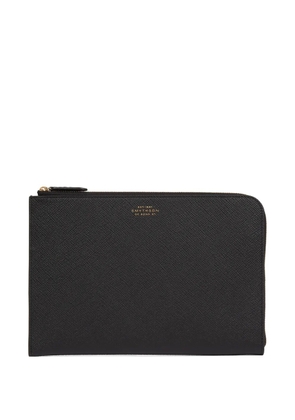 Smythson Panama travel pouch - Black